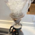 日本男子料理部まこぴ's cooksnap of when they made 氷出しアイスコーヒー　ドリッパー2つ使用.