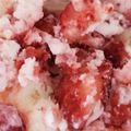 ねこのガストン's cooksnap of when they made 簡単苺ヨーグルトアイス＊.