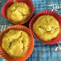 カロリナ★'s cooksnap of when they made かぼちゃ蒸しパン.