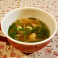 Richland☆Y's cooksnap of when they made 簡単！もやし、ニラ、鶏肉のスープ.