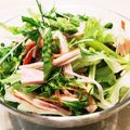 hime244's cooksnap of when they made 水菜とトマトのサラダ！絶品ドレッシングで.