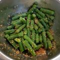 ハモーサ✩385's cooksnap of when they made 簡単！いんげんの胡麻和え.