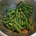 ハモーサ✩385's cooksnap of when they made 簡単！いんげんの胡麻和え.