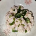 ちゃちゅ2's cooksnap of when they made 魚屋さん直伝の白子下処理で白子ポン酢.