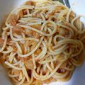 カナヘイ99's cooksnap of when they made ☆普通に美味しいトマト＆ツナのパスタ☆.
