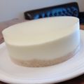 桃花ももな's cooksnap of when they made クリスマスに簡単濃厚レアチーズケーキ.