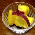 ma2kaboch's cooksnap of when they made ＊簡単＊さつまいもの蜂蜜レモン煮＊.