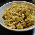 るる子's cooksnap of when they made 蕗（フキ）と干しエビの炊き込みご飯.