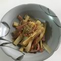 ku1706's cooksnap of when they made ☆たけのことベーコンの煮もの☆.