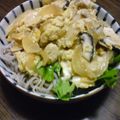 W moon's cooksnap of when they made ヘルシー＊冷凍豆腐の卵とじ丼.