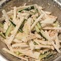 かめのたろう's cooksnap of when they made 大根　きゅうり　ツナのサラダ.