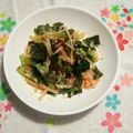 クッカーまさおちゃん's cooksnap of when they made 【キムチで簡単！】もやしのピリ辛ナムル.