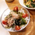 そらいろ☆うさぎ's cooksnap of when they made 大根とワカメのポン♪サラダ.
