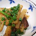 aochanmom's cooksnap of when they made 大根消費に☆大根とさんま蒲焼缶炒め☆.