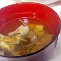 くるみミルクティ's cooksnap of when they made 舞たまスープ(舞茸と玉子のスープ).