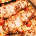 けいつけ's cooksnap of when they made ズッキーニのミートソースチーズ焼き♪.