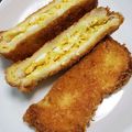 yuyu7☆'s cooksnap of when they made 懐かしの味♡揚げサンド 〜佐世保風〜.