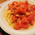 ミクサワ～'s cooksnap of when they made 夏に！冷たい★旨トマトツナ冷製パスタ★.