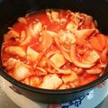 tamama1102's cooksnap of when they made チキンのトマト煮込み.