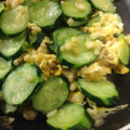クックMJHMAS☆'s cooksnap of when they made 簡単☆きゅうりと卵の炒め物☆.