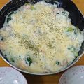 えみりんたん's cooksnap of when they made フライパンでチキンとほうれん草のドリア♡.