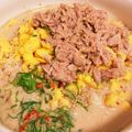 1one's cooksnap of when they made 辛旨☆かんたん豆乳そうめん.