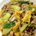 つるてぃ's cooksnap of when they made 青梗菜と豚肉のたまご炒め.