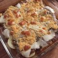＊naocook＊'s cooksnap of when they made カレーの残りで簡単ポテトグラタン.