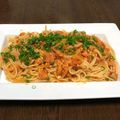 クックD47QAT☆'s cooksnap of when they made 蟹トマトクリームパスタ！！.
