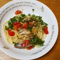 づぃんこ's cooksnap of when they made いわしとトマトの紫蘇香るペペロンチーノ.