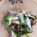ＪＵＮちゃン's cooksnap of when they made 茹でイカと香味野菜の生姜醤油和え.