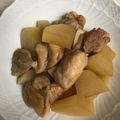 トラクックー's cooksnap of when they made 大根と鶏もも肉のオイスター煮.
