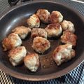 まさたかまま's cooksnap of when they made お弁当に★豚コマの丸め焼き.