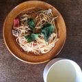 magNRK's cooksnap of when they made ルバーブのパスタ（ビートを添えて）.