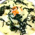 ユーロン's cooksnap of when they made 炊き込みご飯*味噌*卵deミルクリゾット.