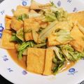 himeKK's cooksnap of when they made キャベツと油揚げの甘味噌炒め.