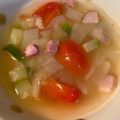 もも☆ピピ's cooksnap of when they made 夏野菜★トマトとズッキーニの極うまスープ.
