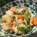 虹色♪︎ちゅーりっぷ's cooksnap of when they made めんつゆ使って鶏もも肉の照り焼き.