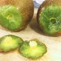 seacomet's cooksnap of when they made キウイの芯の取り方＆平等な切り方☆.