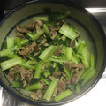 ずぼらマミタン's cooksnap of when they made 簡単!☆砂肝と小松菜の中華炒め.