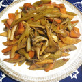ドラエミ's cooksnap of when they made ふきとさつま揚げの炒めもの.
