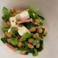 ポメちょん's cooksnap of when they made 学校給食再現レシピ☆五色納豆.