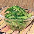 ladyoscar's cooksnap of when they made 小松菜のナムル.