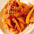 KAORULALA's cooksnap of when they made 蒸し鶏とメンマのピリ辛和え。.