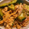 thesunrise's cooksnap of when they made 簡単！ほぐしチキンときゅうりのよだれ鶏風.