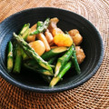 ｊｏｃｏｍｏｍｏｌａ's cooksnap of when they made アスパラガスとエビのオイマヨ炒め.