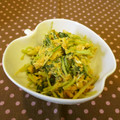 龍青空ママ's cooksnap of when they made 水菜の卵とじ.
