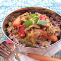 sunita's cooksnap of when they made レンズ豆とソーセージの煮込み＊STAUB.