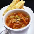 ☆GSSQHY☆'s cooksnap of when they made 具だくさん野菜のトマトスープ.