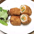 みぃくんのママ's cooksnap of when they made 簡単！いんげんと人参の豚肉巻きフライ.